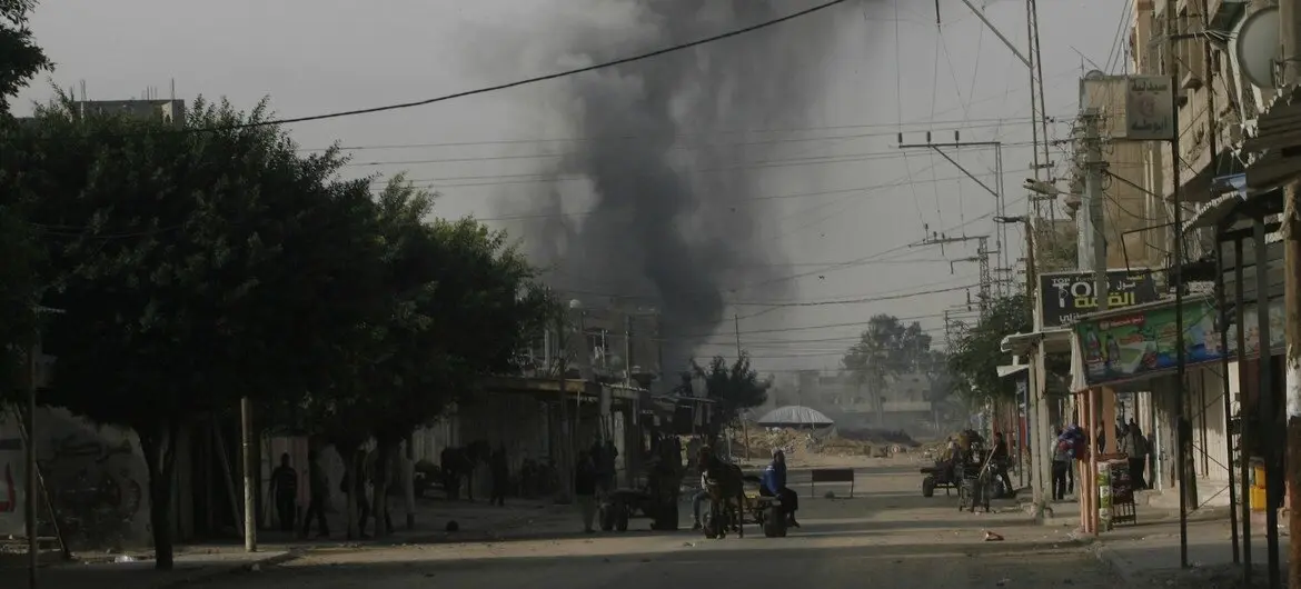 La ONU se retirará parcialmente de Gaza por los continuos ataques israelíes en la Franja. (Foto: UNICEF / Eyad El Baba).