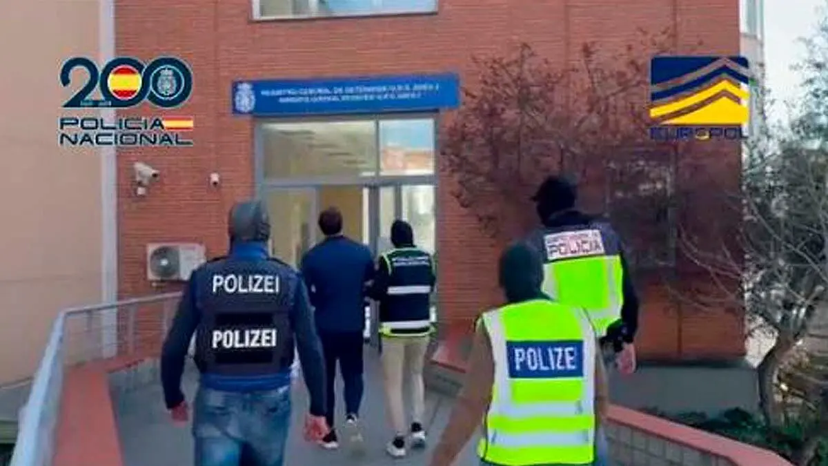 Detenidos en España los líderes de una organización criminal alemana