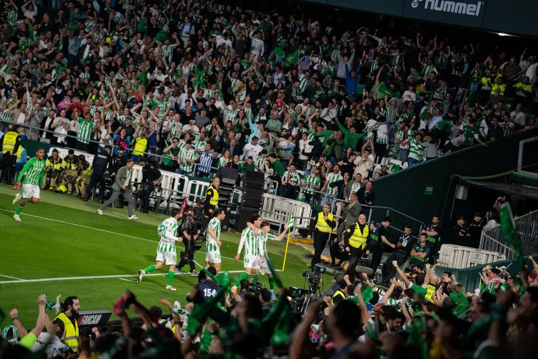 Más de 58 mil personas en las gradas. Fuente: Real Betis Balompié/ X