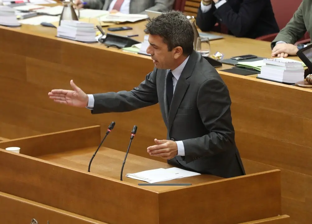 El president de la Generalitat Valenciana, Carlos Mazón. Imagen: Generalitat Valenciana