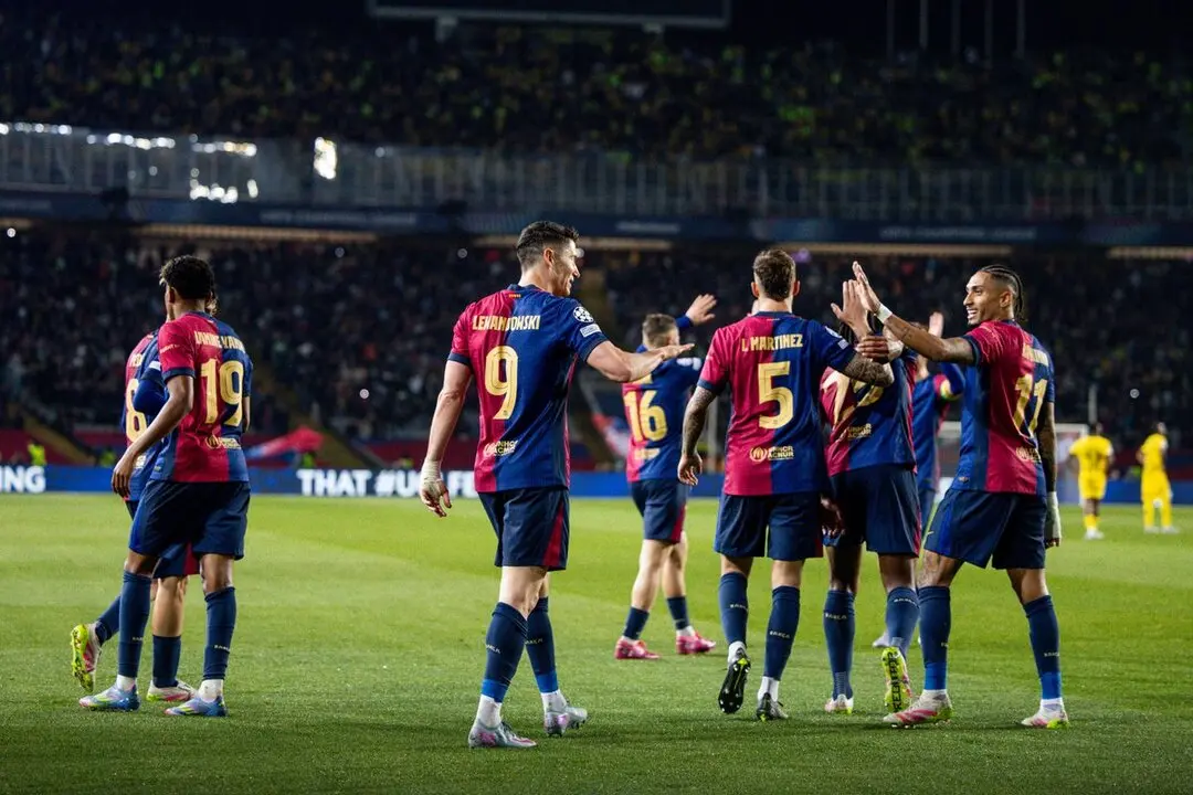 Raphinha es el máximo goleador de la competición. Fuente: FC Barcelona/ X