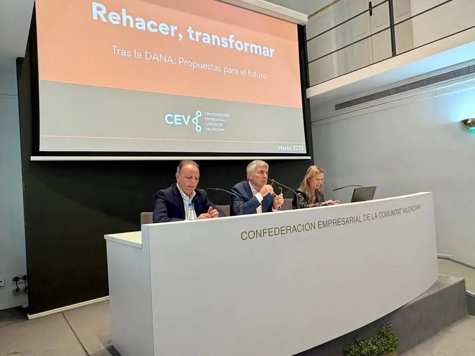 Presentación del informe. Imagen de la página web de la CEV