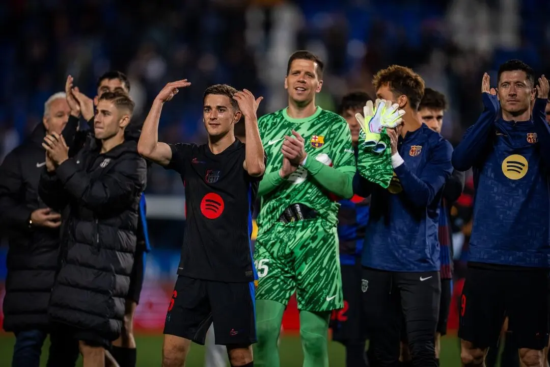 La jornada pasada empataron a 1 ante el Betis. Fuente: FC Barcelona/X