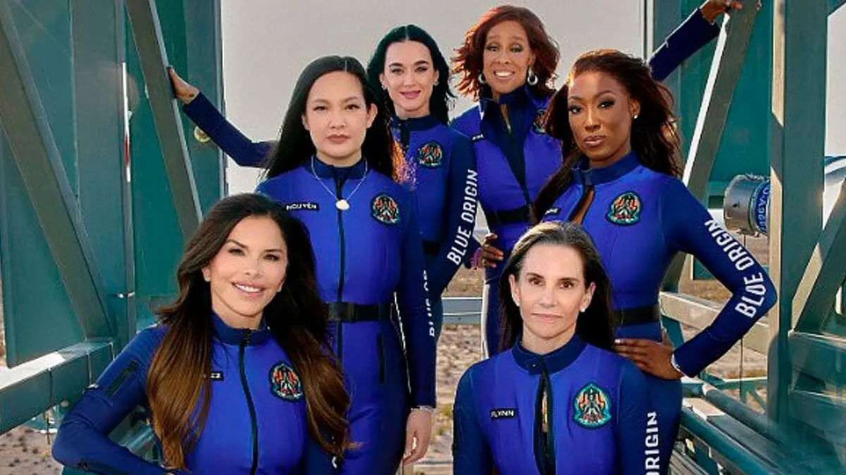 Katy Perry viaja al espacio en la misión femenina de Blue Origin@foto instagram