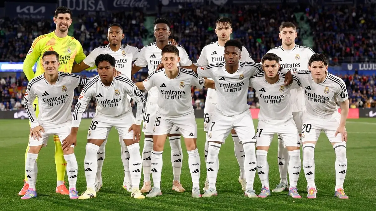 Alineación plagada de novedades. Fuente: Real Madrid/ X
