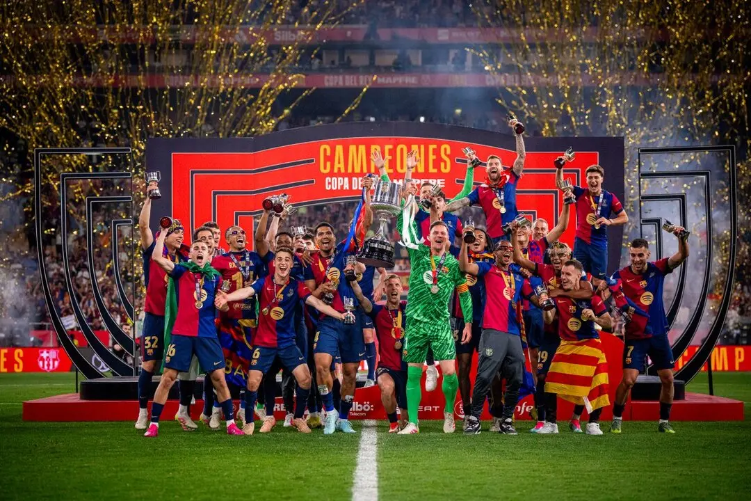 El Barça es el equipo con más Copas del Rey. Fuente/ FC Barcelona/ X