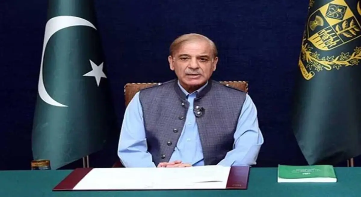 El primre ministro de Pakistán Muhammad Shenhbaz Sharif
