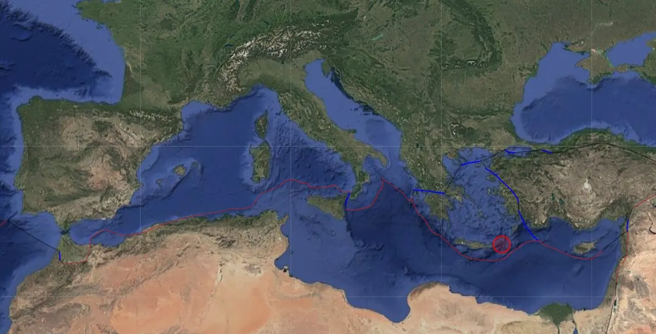 Terremoto Grecia / earthquakes.volcanodiscovery