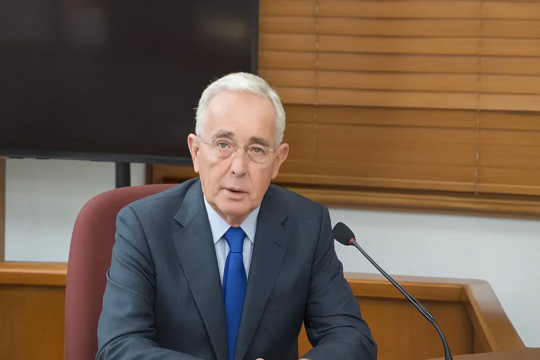 Alvaro Uribe Velez declarando como acusado