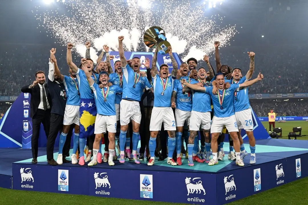 Cuarto Scudetto de su historia. Fuente: SSC Napoli/ X