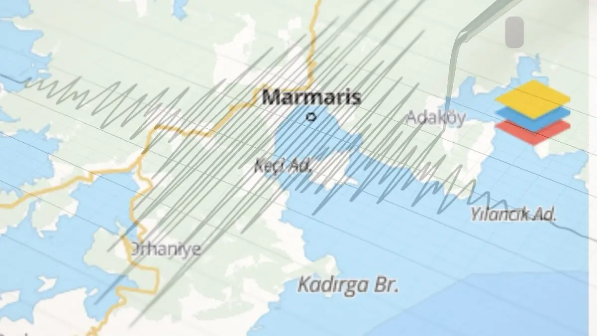 Terremoto en el mar de Marmaris