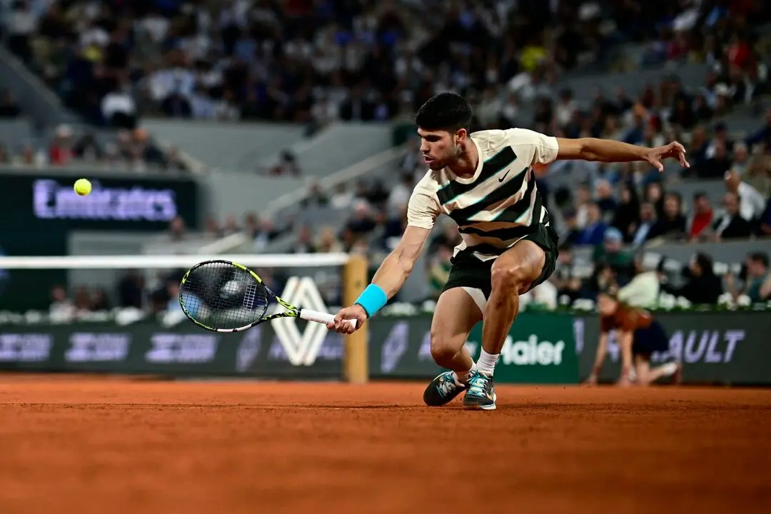 Quinta final de Roland Garros para Carlos. Fuente ATP Tour/ X
