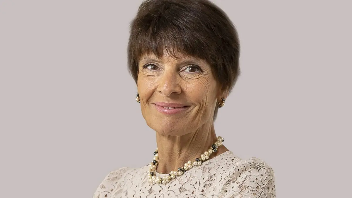 Anne Catherine-Berner fue ministra de Transporte y Comunicaciones del Gobierno de Finlandia. (Foto: Grifols).
