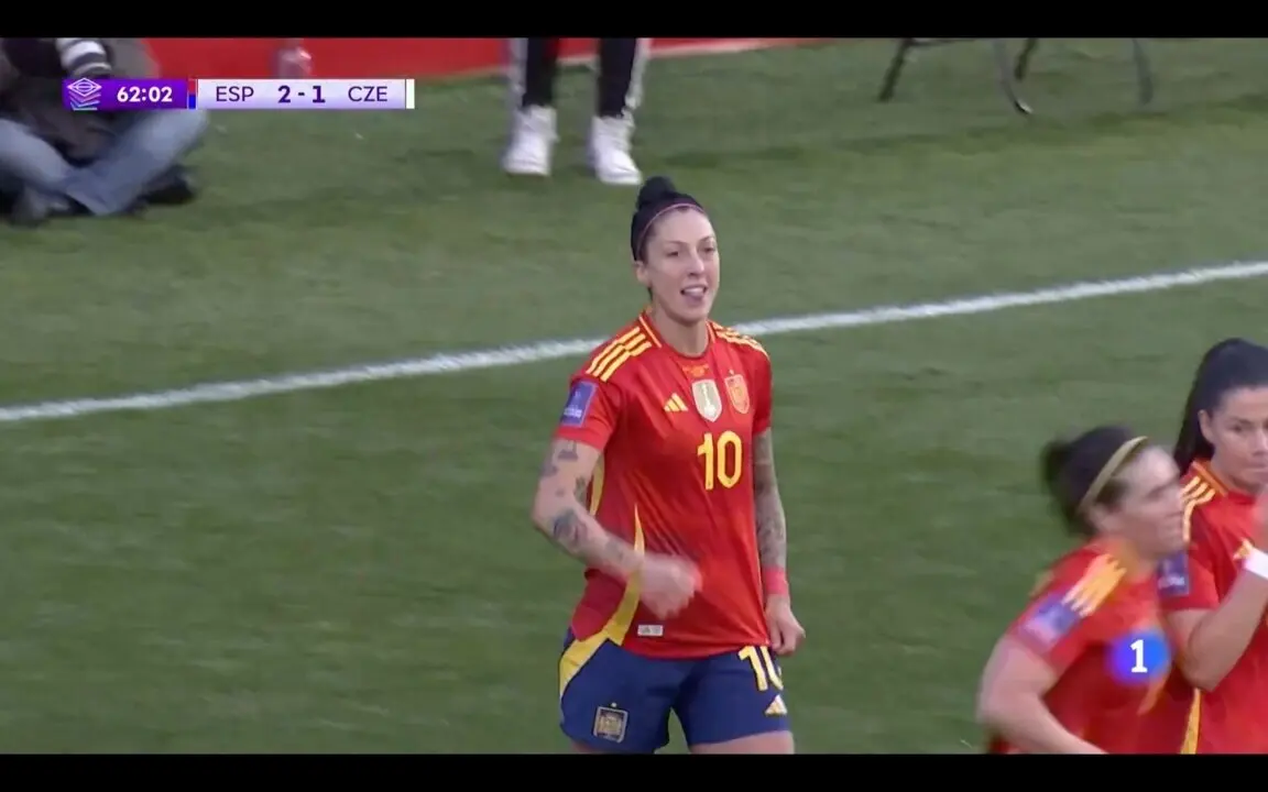 Jenni no ha ido convocada este año. Fuente: Teledeporte