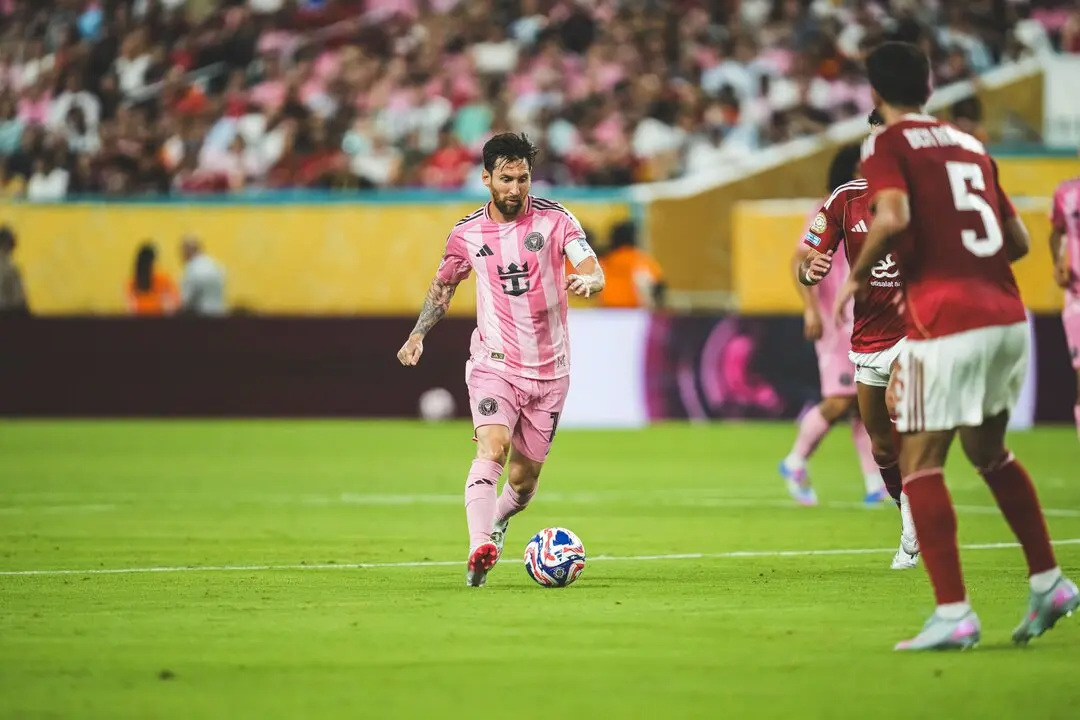 Masterclass de Messi en el estreno del Mundial. Fuente: Inter Miami/ X
