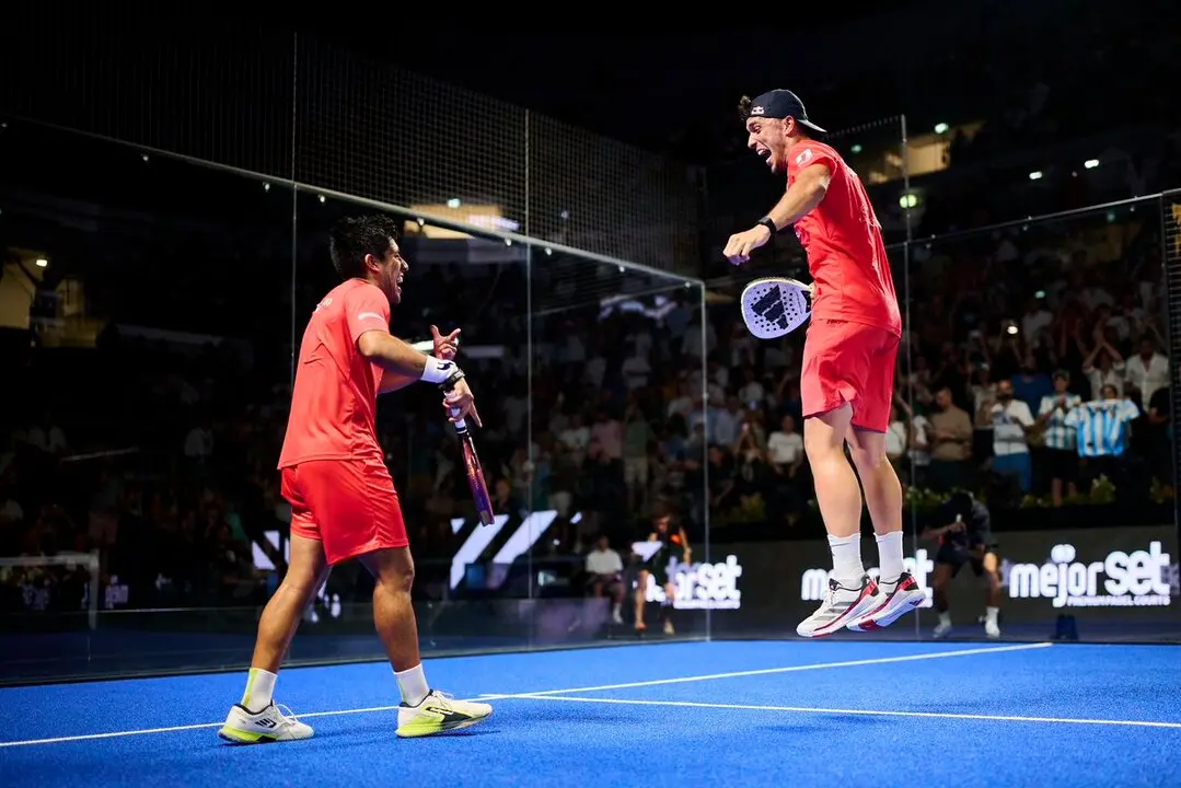 'Chingalán' repite Major de Roma. Fuente: Premier Padel/ X