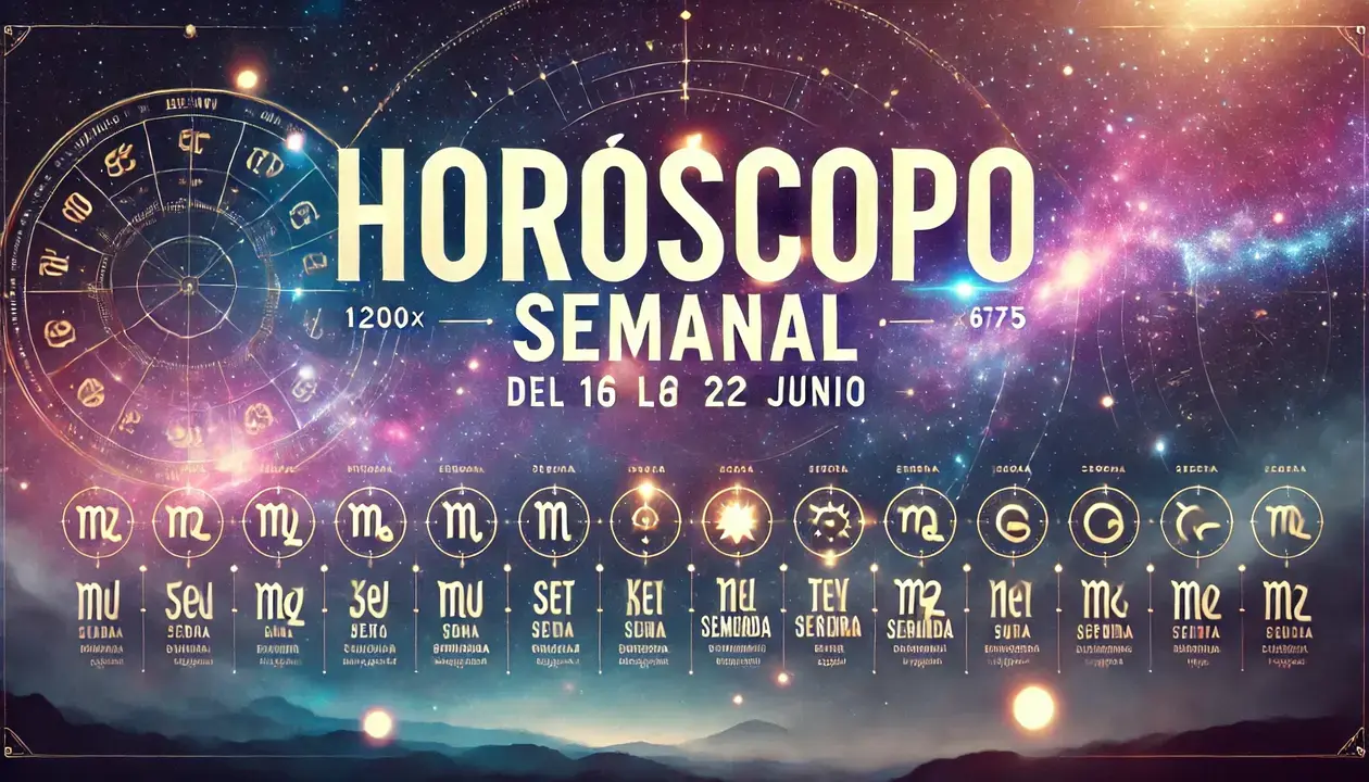 horóscopo del 16 de junio a 22 de junio