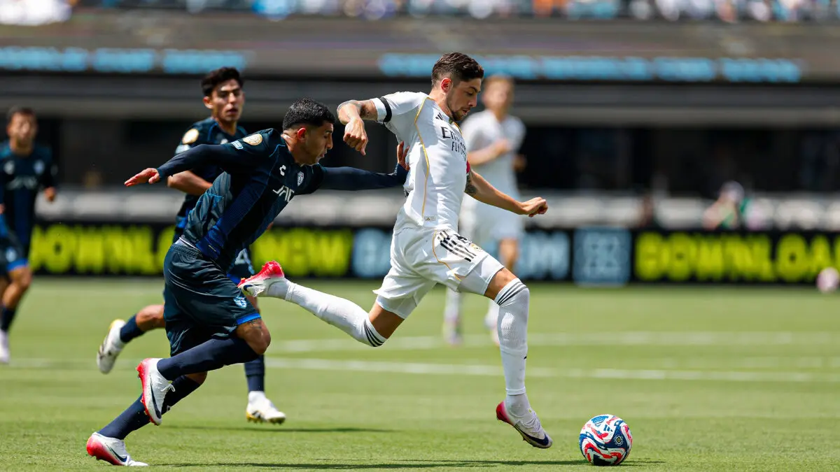 Valverde, decisivo en la victoria con un gol en el minuto 70. Imagen: Real Madrid