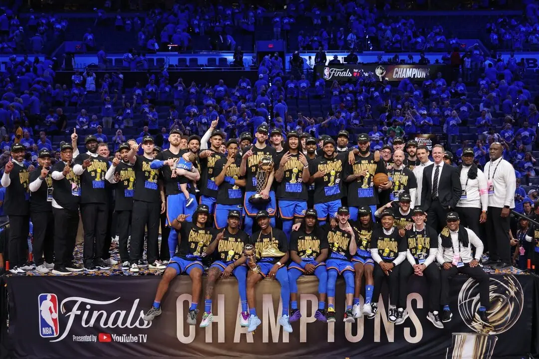 Primer anillo en la historia de Oklahoma. Fuente: OKC Thunder/ X
