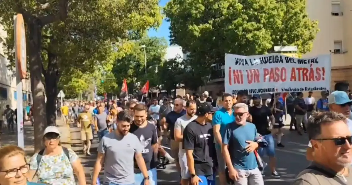 Huelga del Metal en Cádiz / @CTM coordinadora de trabajadores del metal