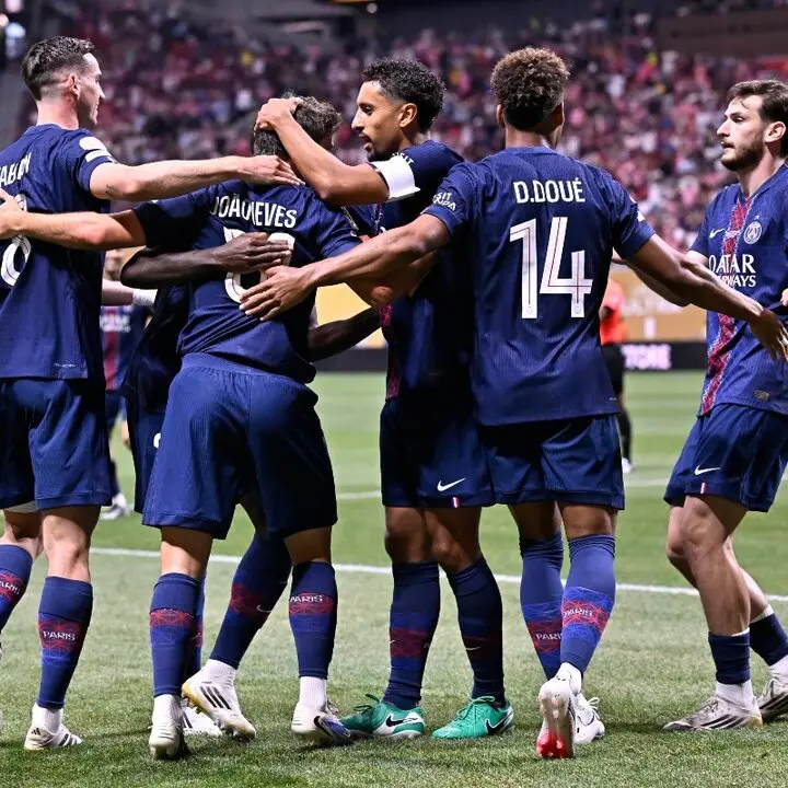 En la segunda parte el PSG bajó el ritmo. Fuente: PSG_Inside/ X