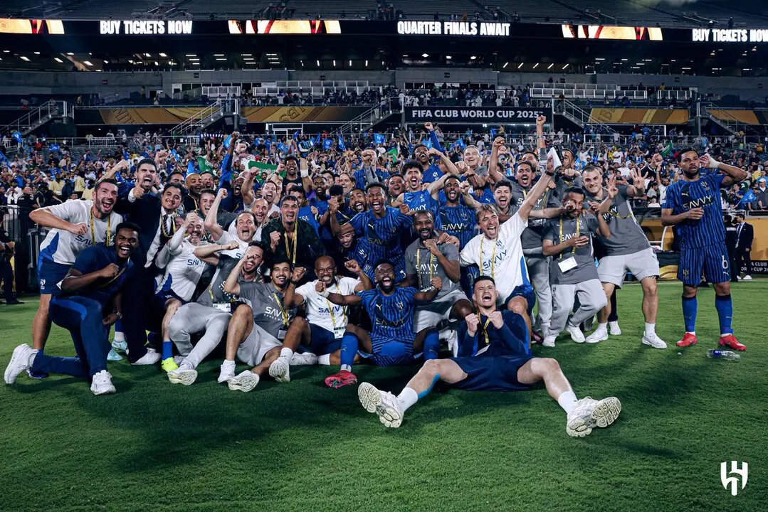 Otra decepción en la temporada Del City. Fuente: AlHilal Saudi Club/ X
