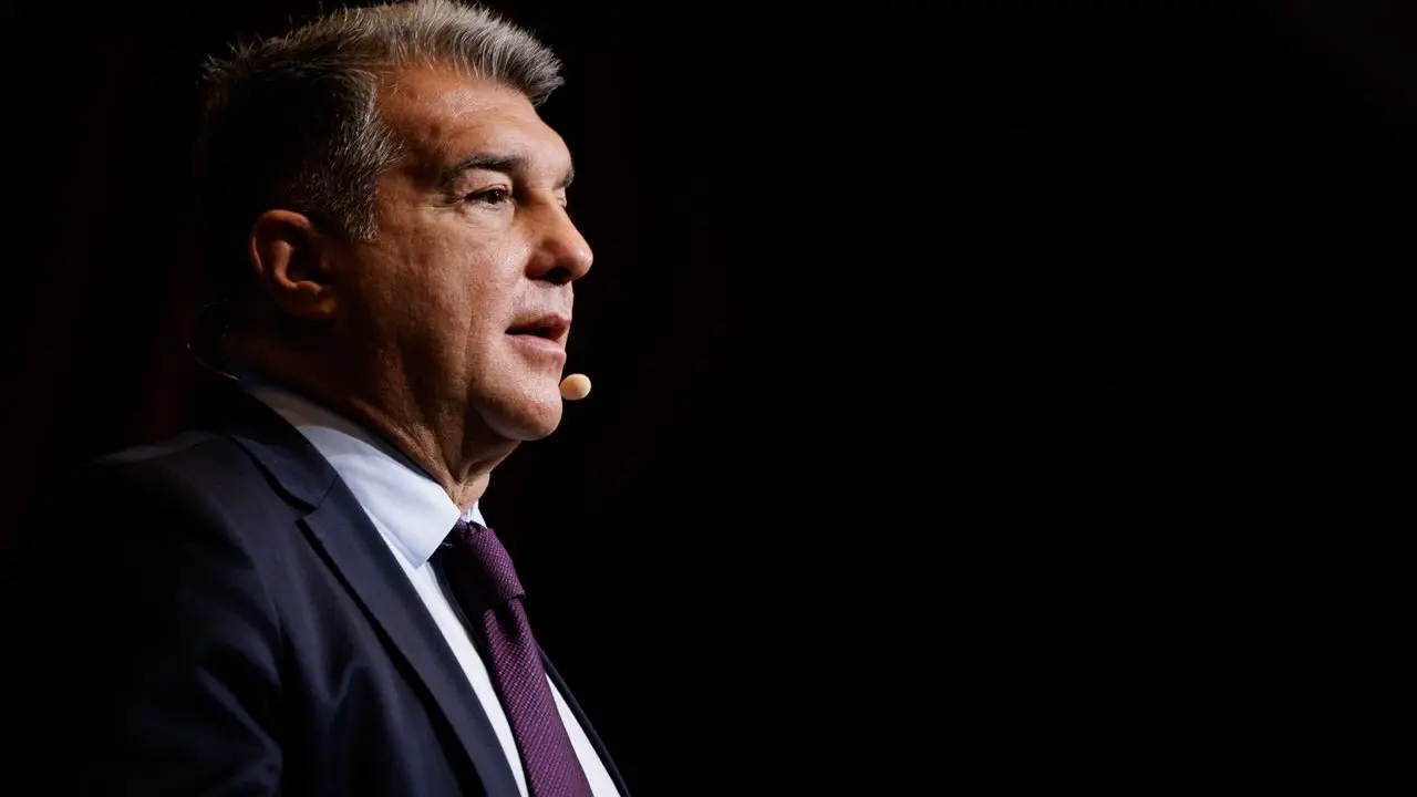 Joan Laporta, presidente del Barcelona