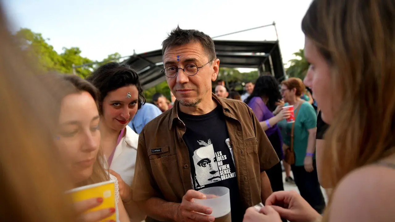 Juan Carlos Monedero, uno de los fundadores de Podemos
