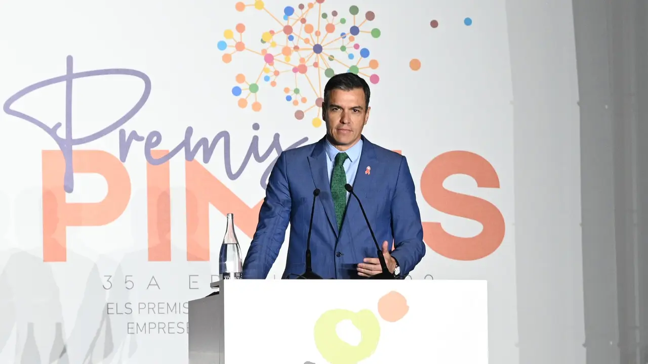El presidente del Gobierno, Pedro Sánchez