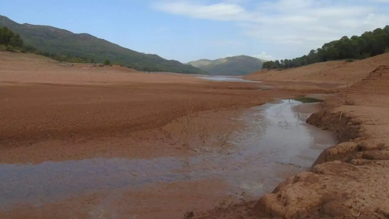 Imagen del Embalse de Trancos de Beas2 . Fuente Arboles mágicos