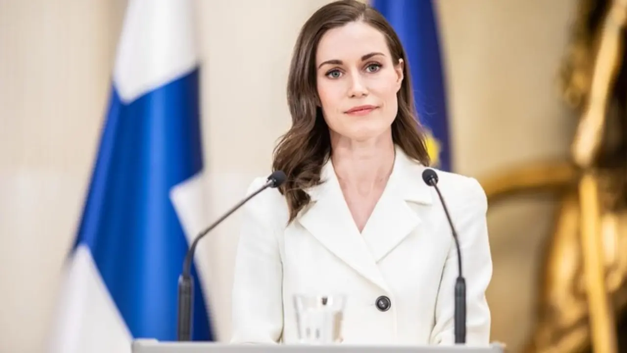 La primera ministra de Finlandia, Sanna Marin