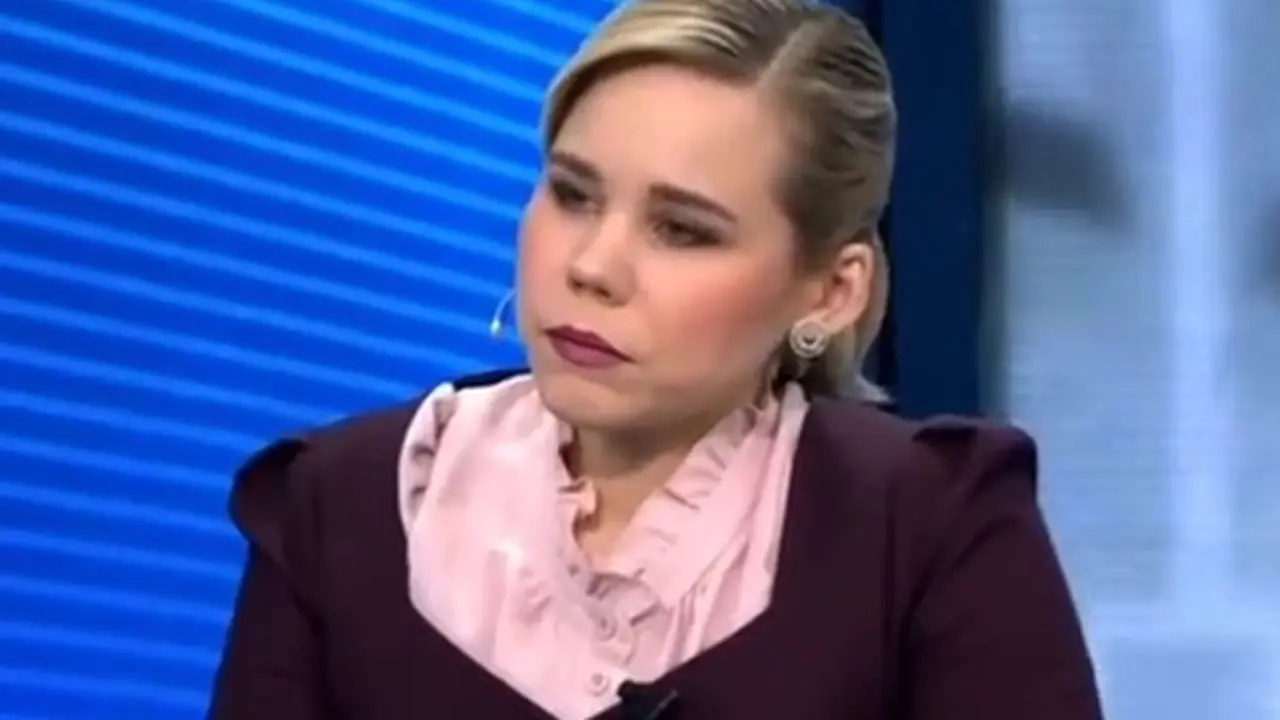 Darya Dugina, en una entrevista para la televisión rusa