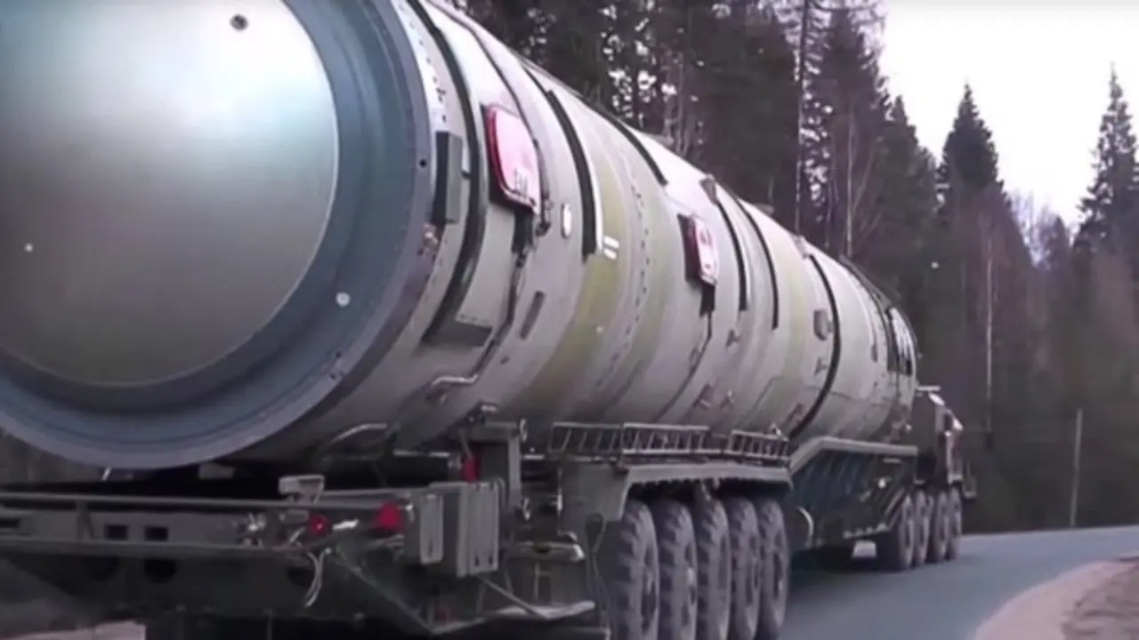 Imagen de una bomba nuclear del ejército ruso. (Fuente:Agencia TASS)