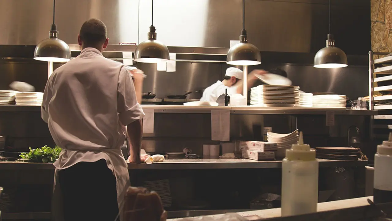Trabajadores de un restaurante
