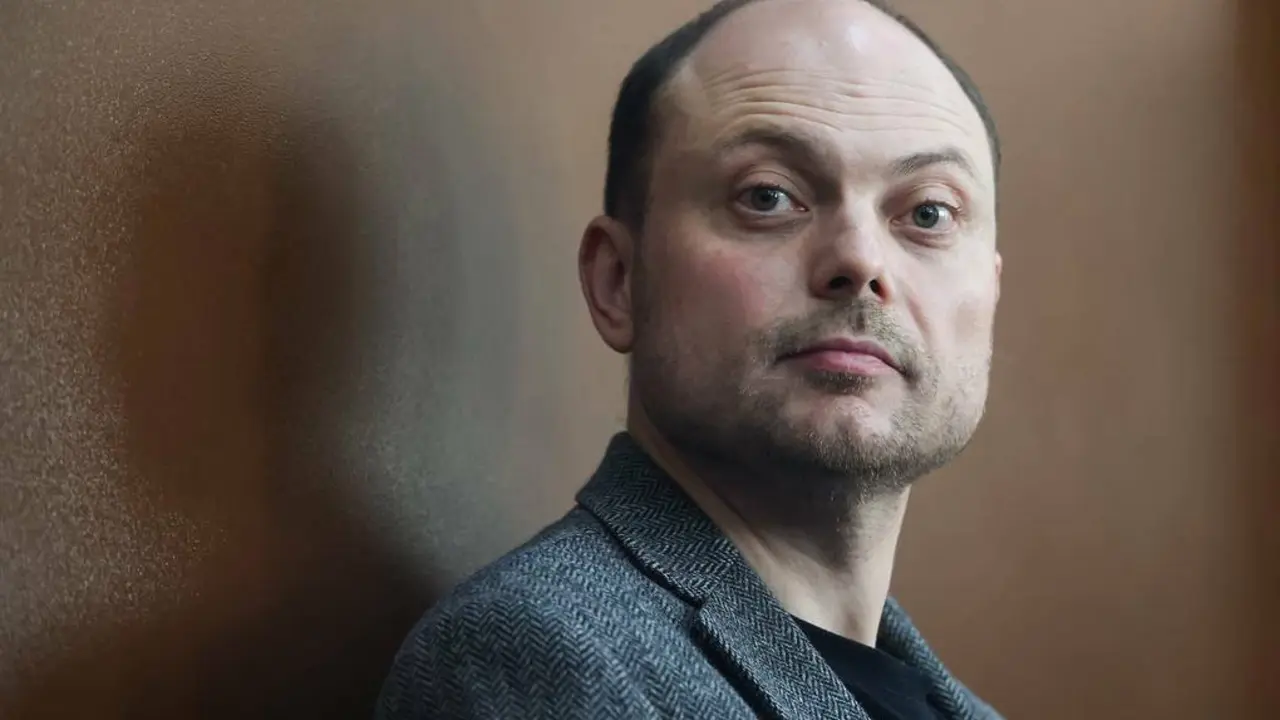 El periodista ruso Vladimir Kara-Murza. Fuente: Agencia Tass