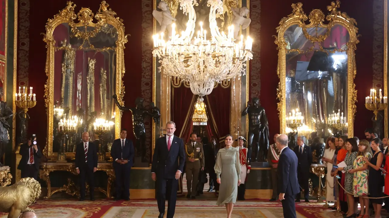 Felipe VI y la reina Letizia