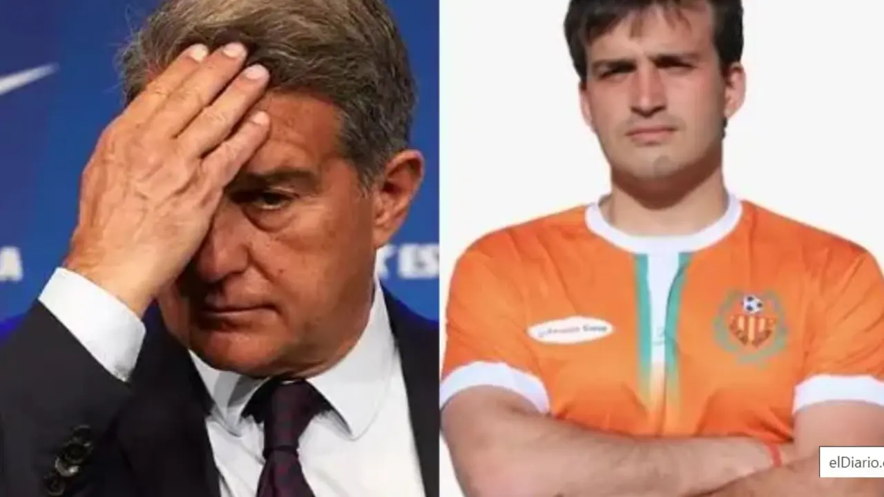 Joan Laporta y su hijo Guillem