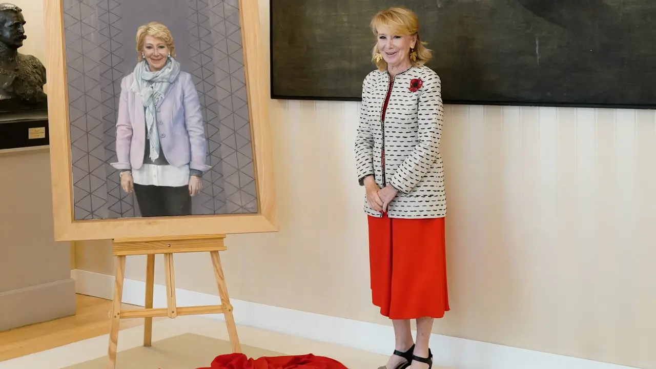 La expresidente madrileña Esperanza Aguirre