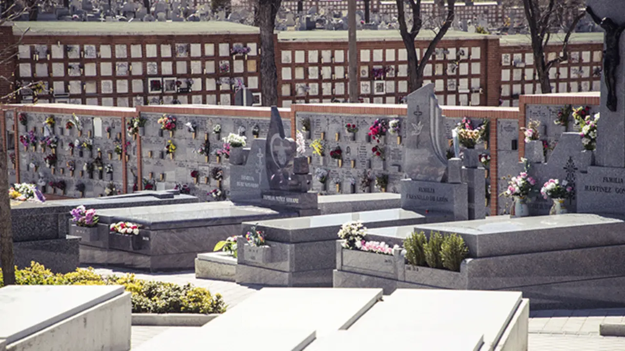 Cementerio de la Almudena, en Madrid
