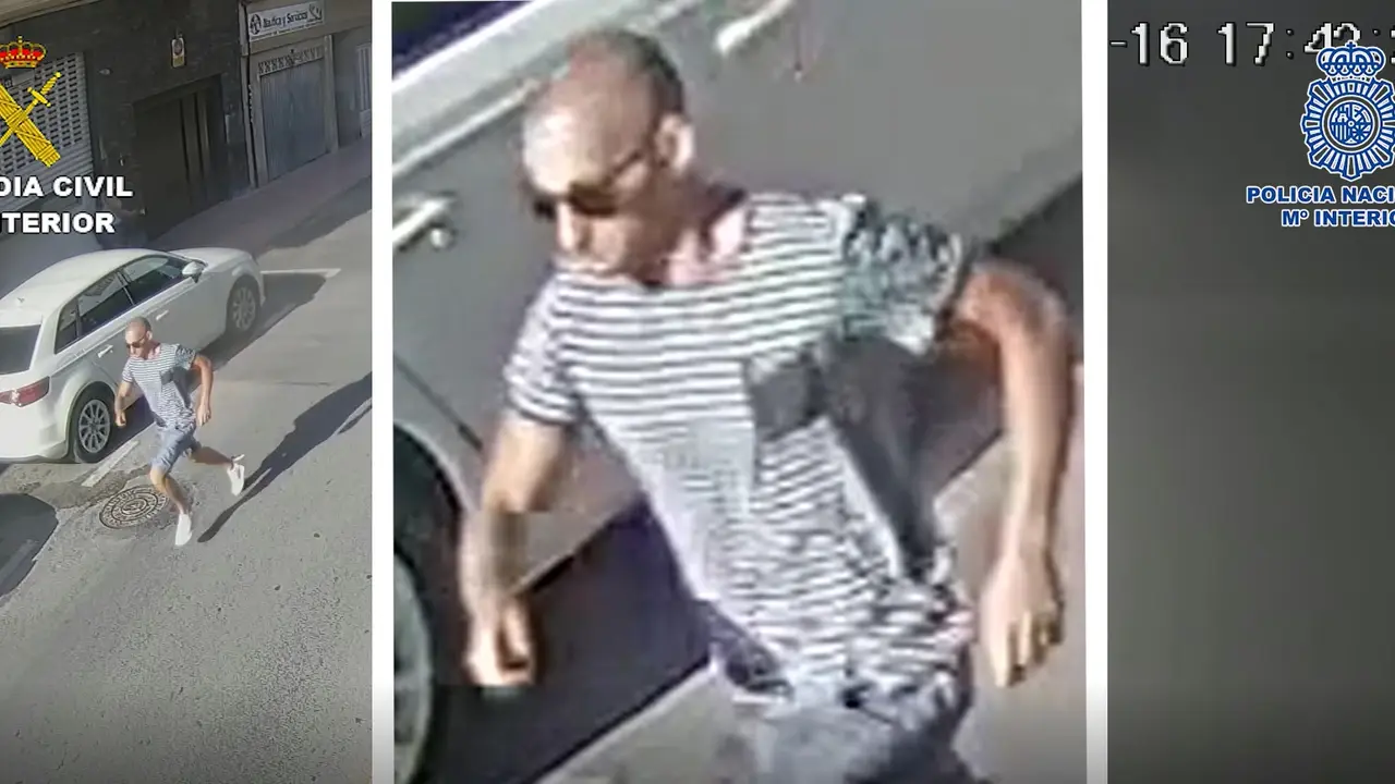 El asesino, huyendo tras el primer intento de asesinato
