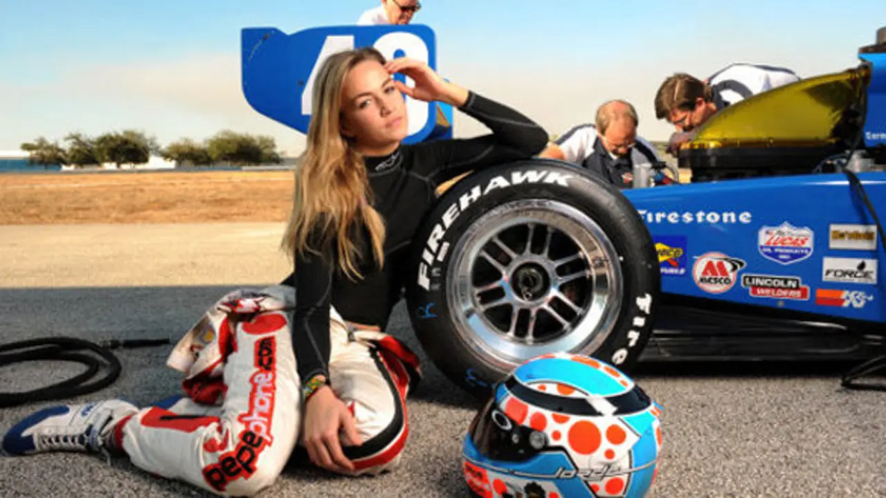 Carmen Jorda Test in Sebring Raceway with Walker Racing by Jonathon Ziegelman