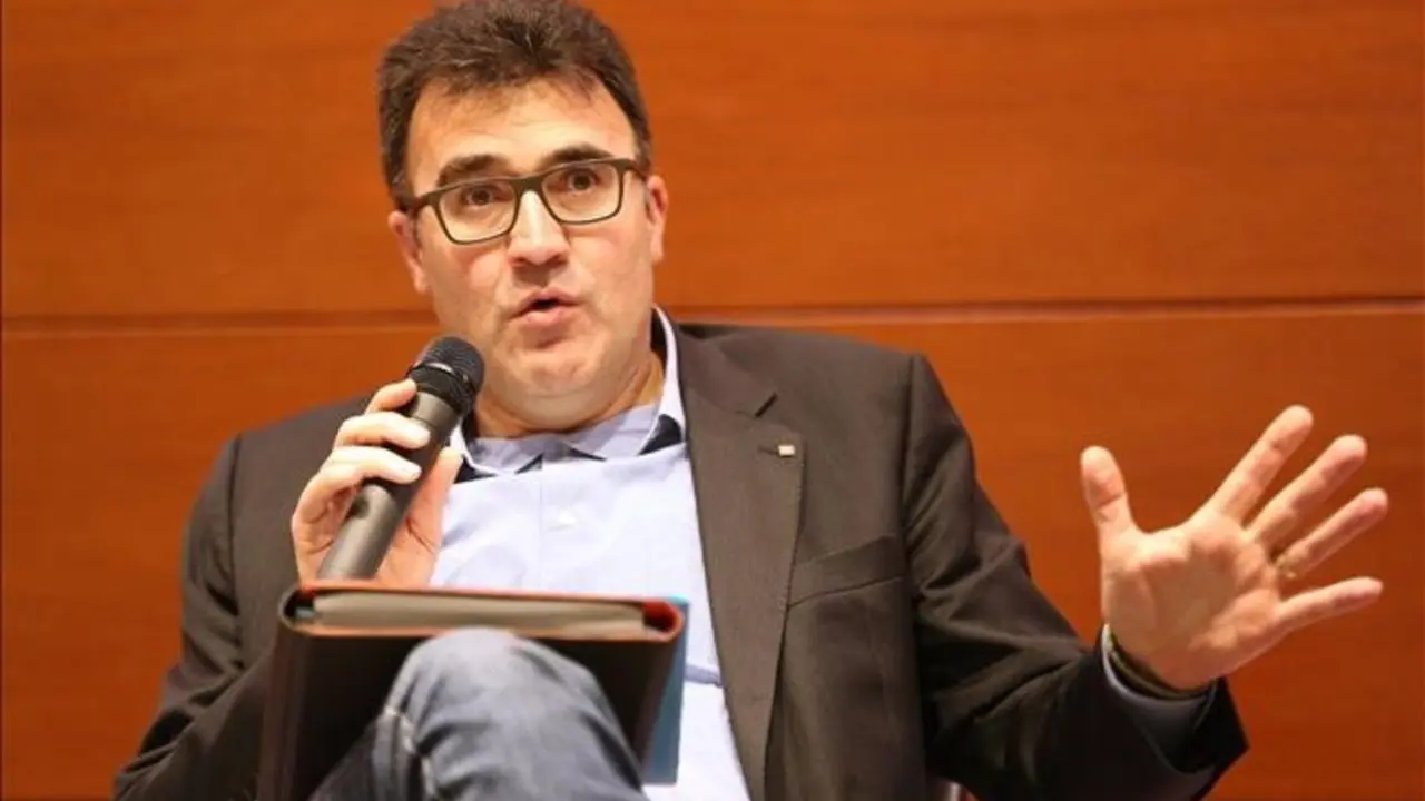 BARCELONA 04 03 2017 Economia Debate sobre el fraude fiscal en las IIIa Jornada ciudadana para una fiscalidad justa  en la foto el secretari d Hisenda  Lluis Salvado en la Casa del Mar  FOTO de RICARD CUGAT
