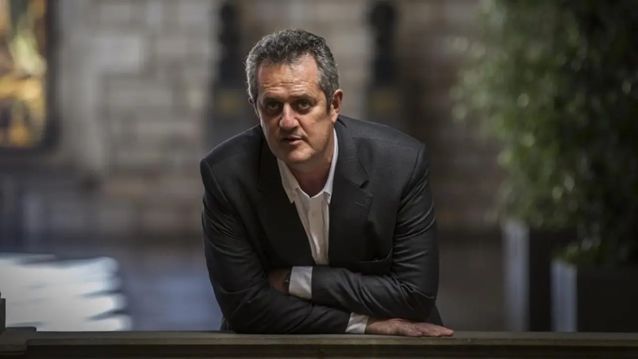 Barcelona 02-06-2016 - Entrevista con el portavoz de CDC en el Ayuntamiento de Barcelona Joaquim Forn  Foto Carlos Montanyes
