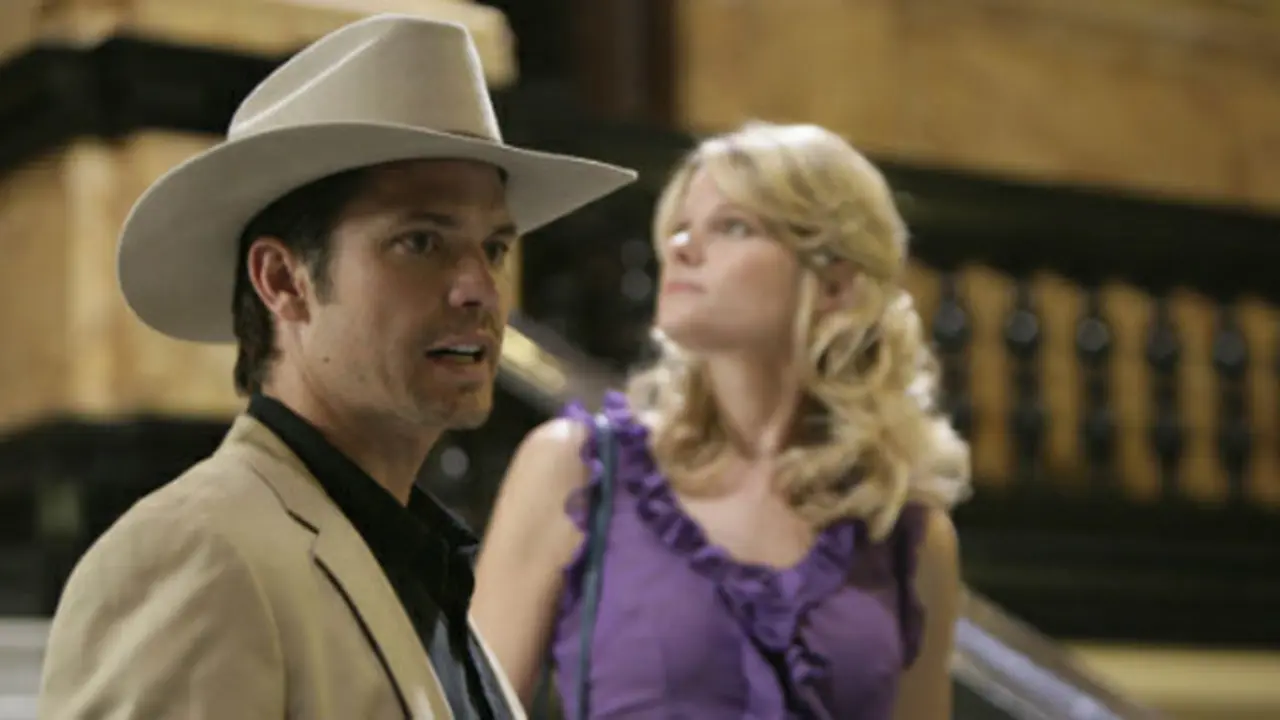 JUSTIFIED: Timothy Olyphant as Raylan Givens. CR: Prashant Gupta/ FX