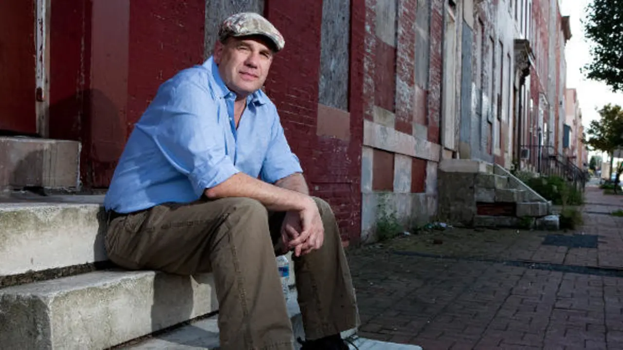 BALTIMORE, MD - SEPTEMBER 19: David Simon, creator of the television show "The Wire", poses for a portrait on September 19, 2010, in Baltimore, MD. (Joshua Roberts Getty Images for the MacAurthur Foundation)