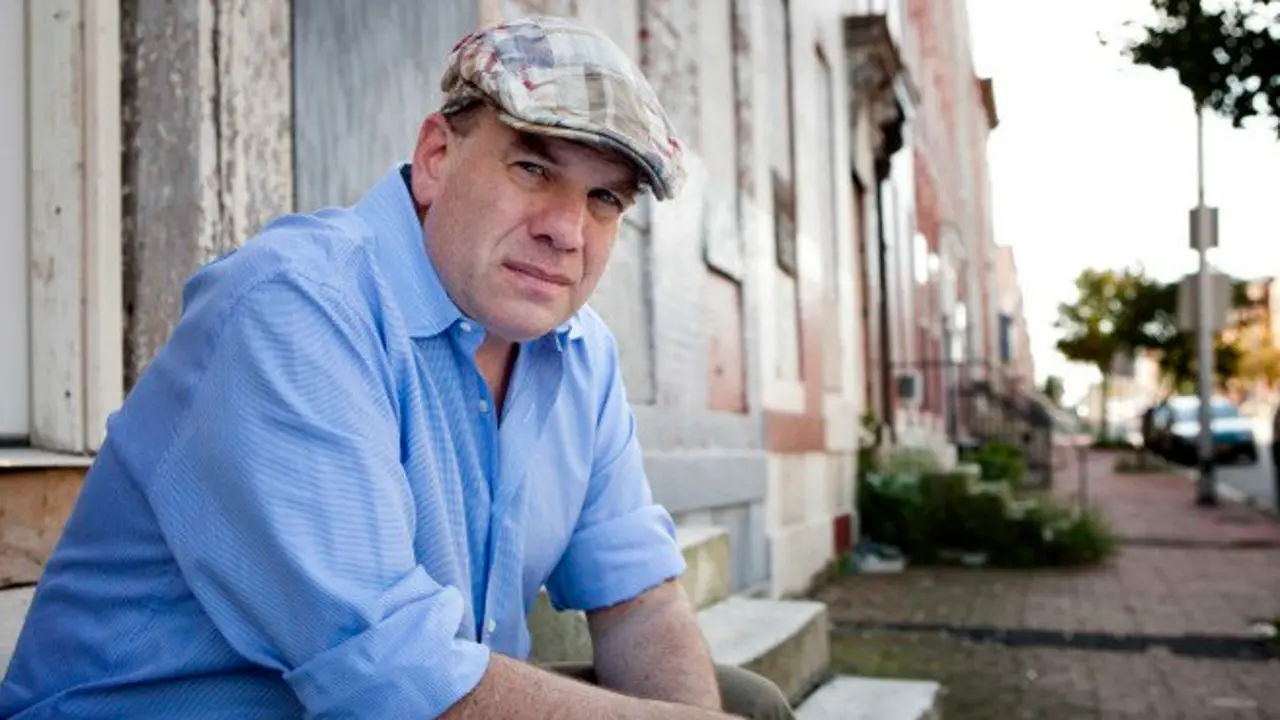 BALTIMORE - SEPTEMBER 19: David Simon, creator of the television show "The Wire", poses for a portrait on September 19, 2010, in Baltimore, Maryland.  (Photo by Joshua Roberts/Getty Images for the MacArthur Foundation)