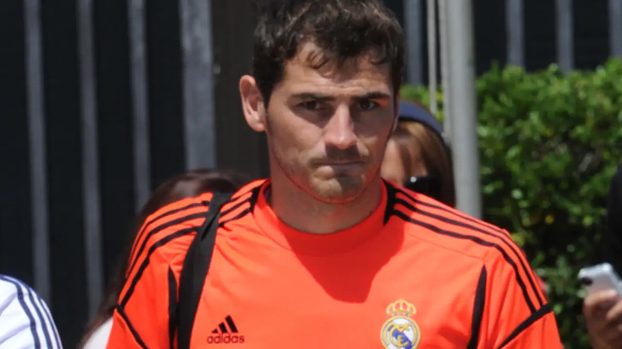 Real Madrid, leave a training session at UCLA in Los Angeles. Pictured are the stars of Spanish side Real Madrid leaving a training session. Players are pictured signing autographs and getting on golf carts to head to the team dressing room.
<P>
Pictured: Iker Casillas
<P>
<B>Ref: SPL422700  010812  </B><BR />
Picture by: Splash News<BR />
</P><P>
<B>Splash News and Pictures</B><BR />
Los Angeles:	310-821-2666<BR />
New York:	212-619-2666<BR />
London:	870-934-2666<BR />
photodesk@splashnews.com<BR />
</P>
