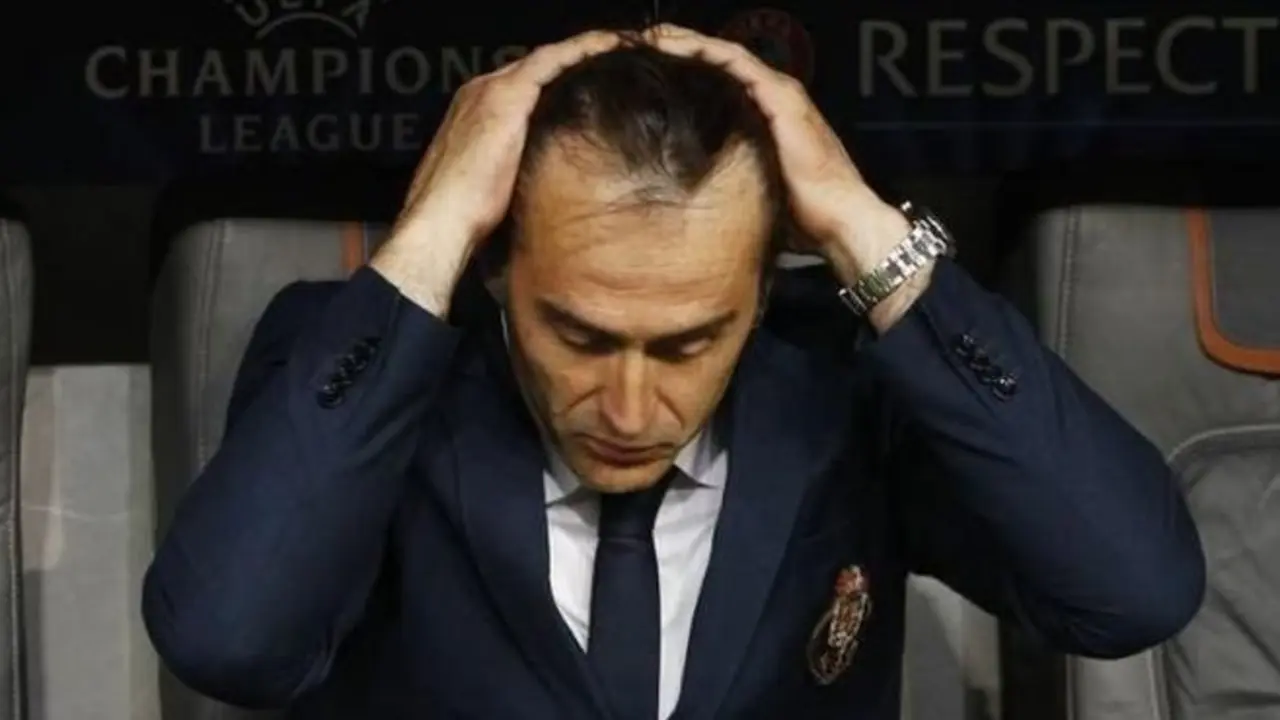 Football - Bayern Munich v Porto - UEFA Champions League Quarter Final Second Leg - Allianz Arena, Munich - Germany - 21/4/15
FC Porto coach Julen Lopetegui. Reuters / Michaela Rehle