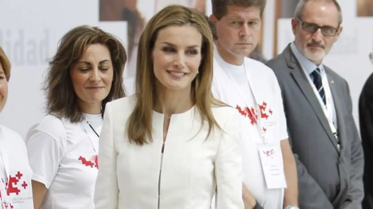 LA REINA DE ESPAÑA LETIZIA ORTIZ DURANTE LA CELEBRACION DEL 150 ANIVERSARIO DE LA FUNDACION DE LA CRUZ ROJA ESPAÑOLA EN MADRID
04/07/2014
MADRID