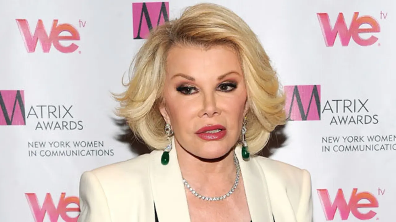 Actress Joan Rivers attends the 2013 Matrix New York Women in Communications Awards  in New York.